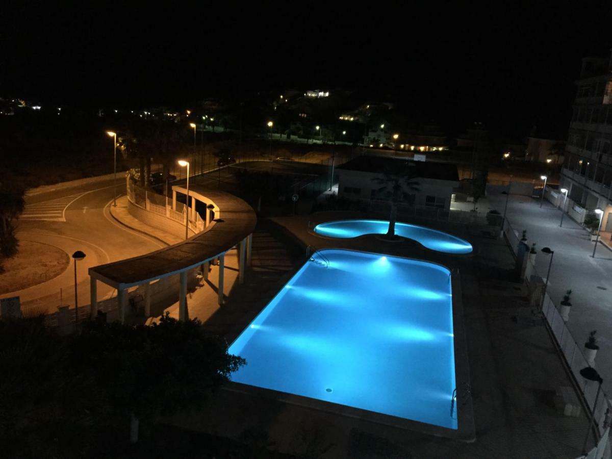 2 Dorm.A/A.Vista Mar.Wifi.Gym.Sauna.Terraza.Parking. El Campello Esterno foto