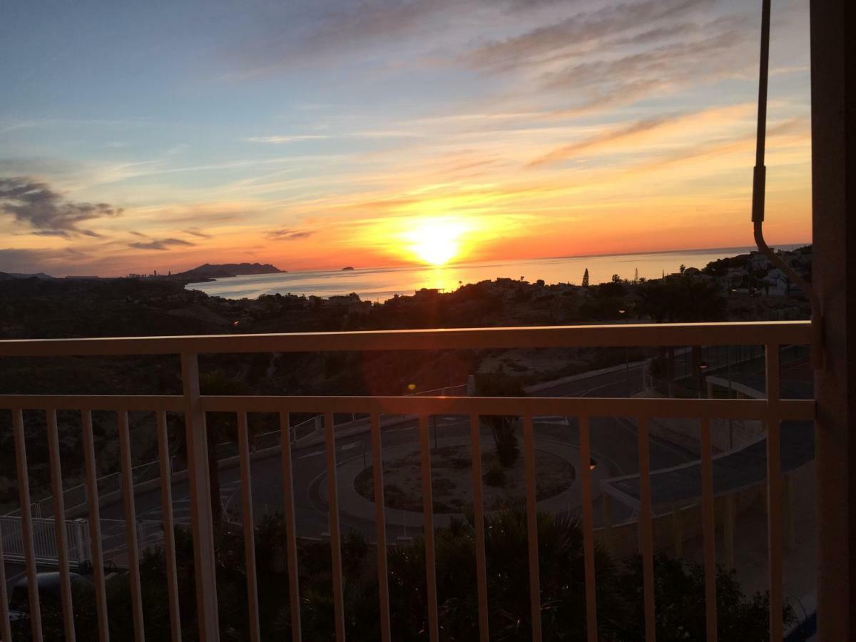 2 Dorm.A/A.Vista Mar.Wifi.Gym.Sauna.Terraza.Parking. El Campello Esterno foto