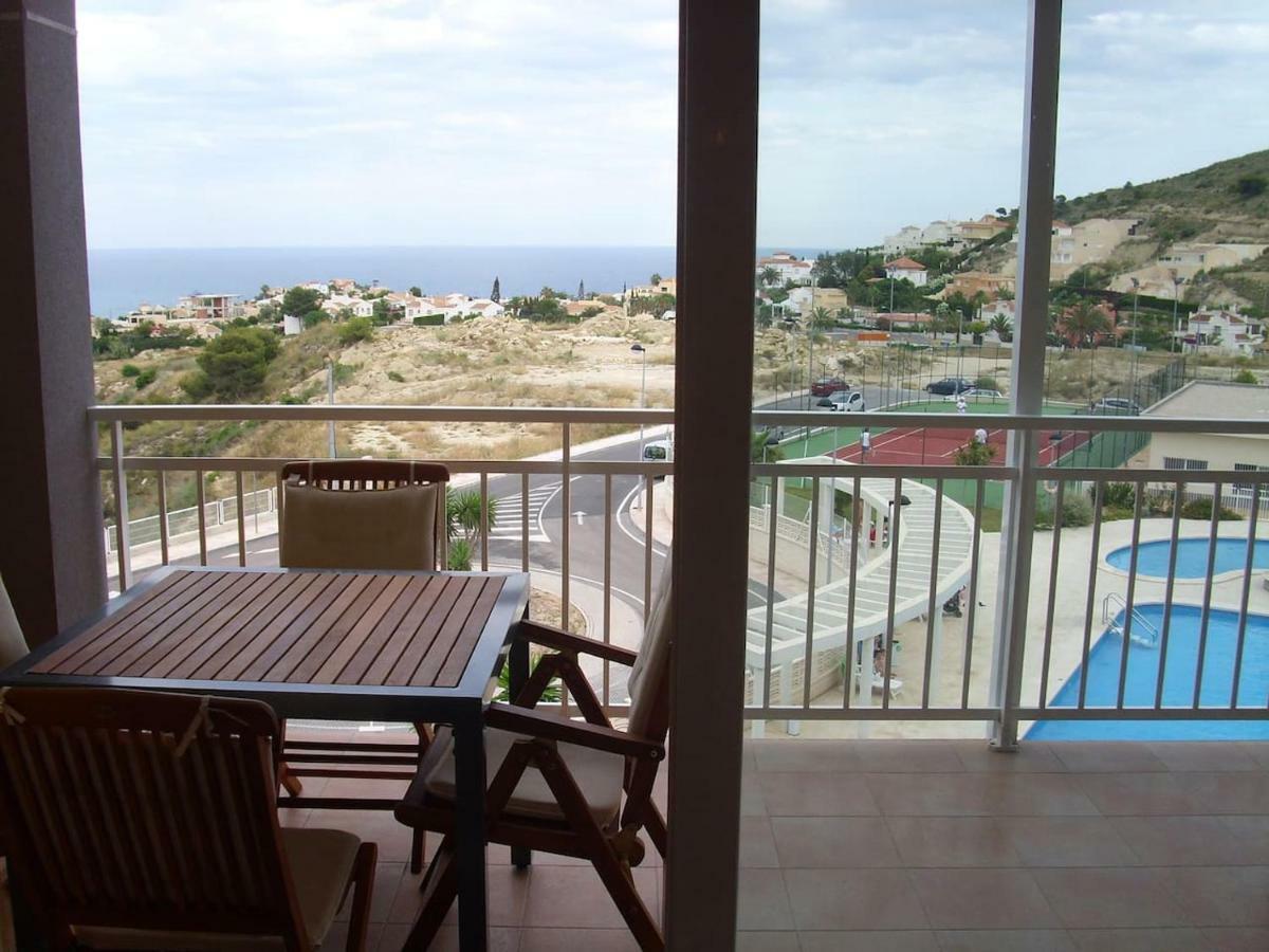 2 Dorm.A/A.Vista Mar.Wifi.Gym.Sauna.Terraza.Parking. El Campello Esterno foto