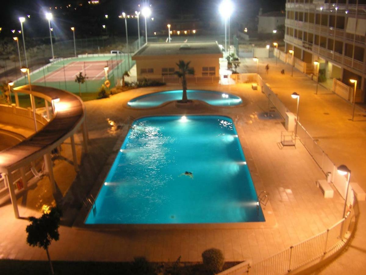 2 Dorm.A/A.Vista Mar.Wifi.Gym.Sauna.Terraza.Parking. El Campello Esterno foto