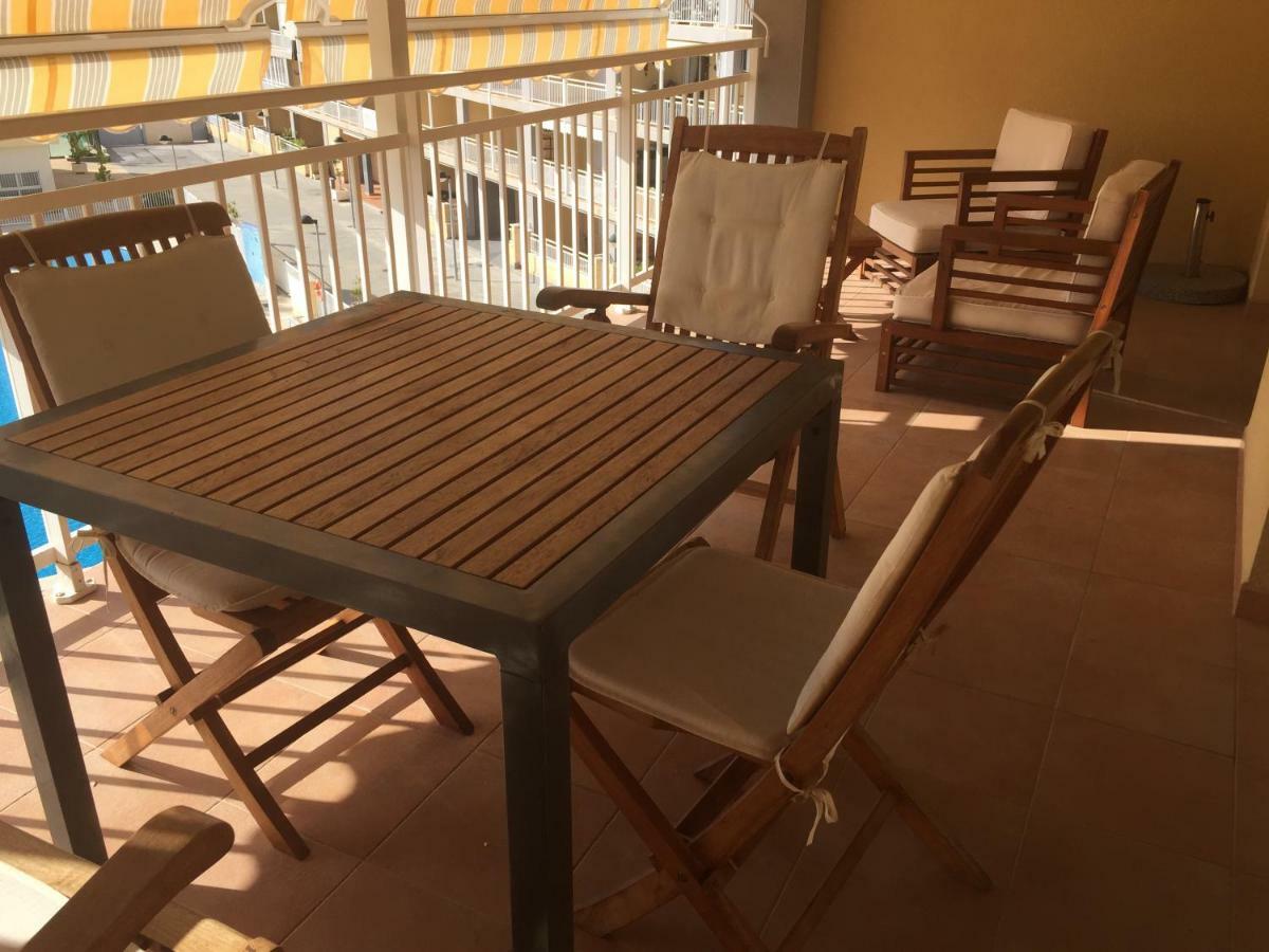 2 Dorm.A/A.Vista Mar.Wifi.Gym.Sauna.Terraza.Parking. El Campello Esterno foto